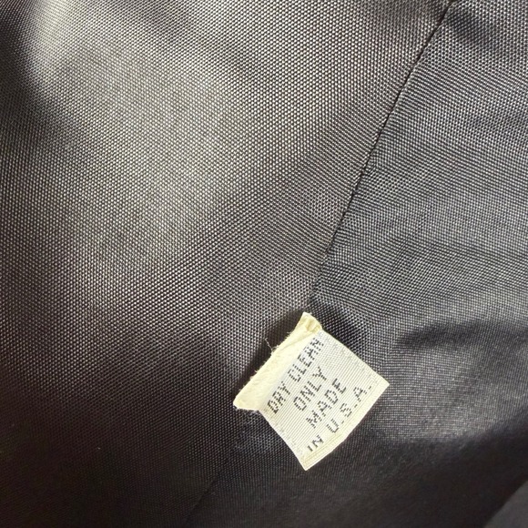 Christian Dior Womens Loro Piana Lambswool Peacoat Charcoal Gray Size 4 Luxury - Picture 12 of 16